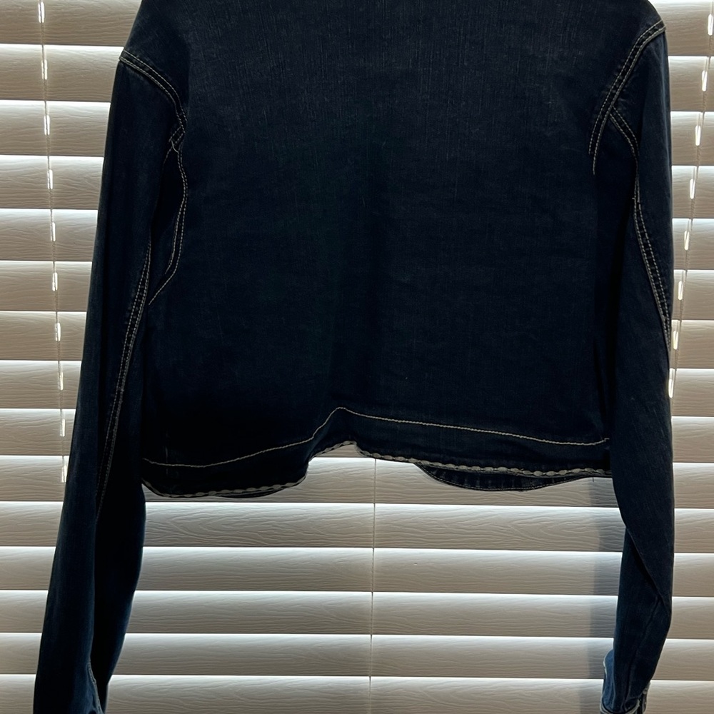 Women's Black Denim Jacket